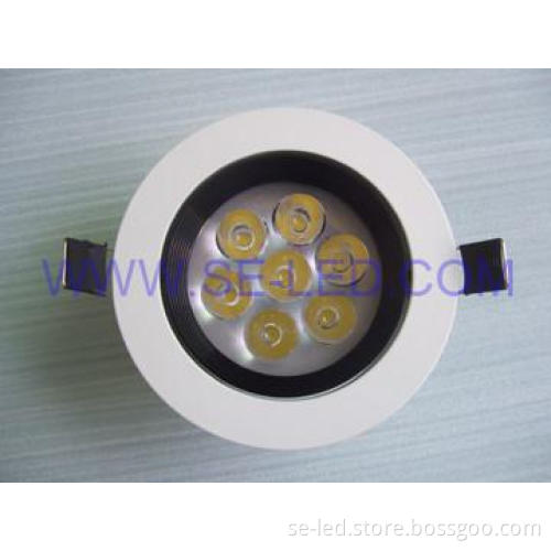 7W High Quality Aluminium Recessed LED Ceiling Light Lamp